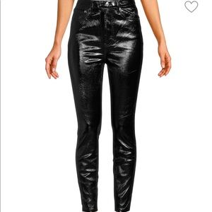 Free People Leather Pants